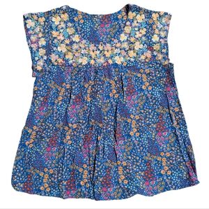 Savannah Jane Embroidered Floral Top M